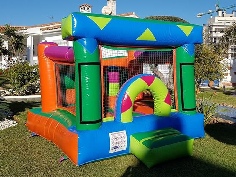 alquilar un castillo inflable barato