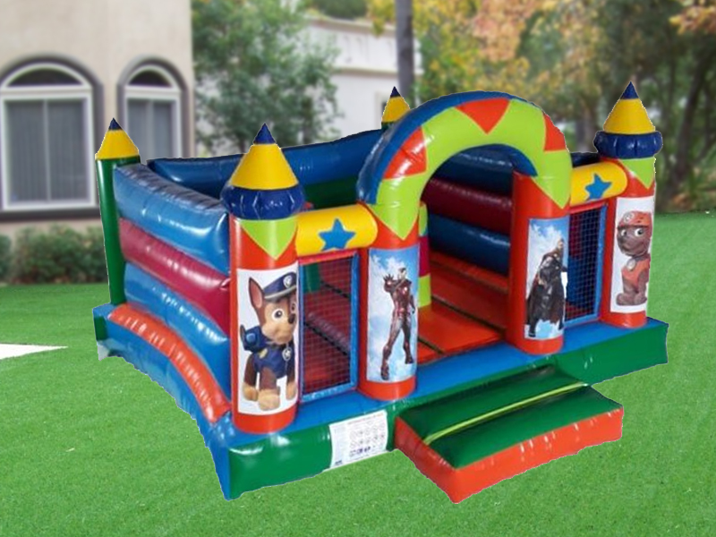 alquilar un castillo inflable barato